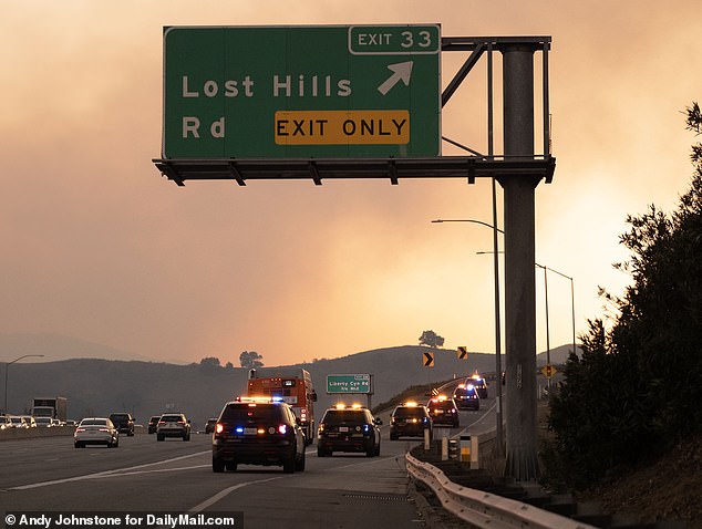 Locals were ordered to evacuate as fires continue to spread across Southern California.