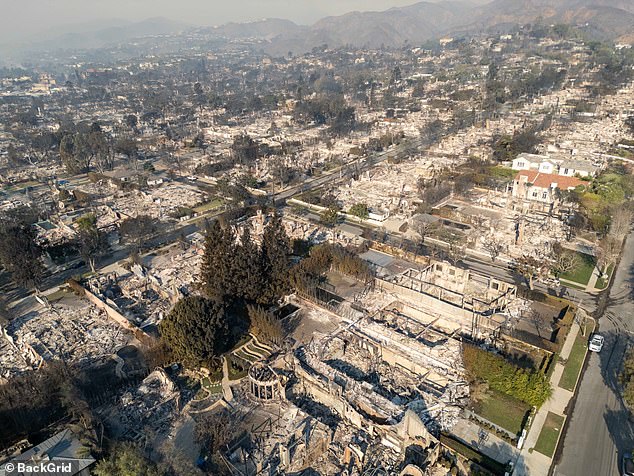 The damage caused by the two largest fires, the Pacific Palisades and Eaton, has been immense. Up to 10,000 structures have been destroyed, authorities say