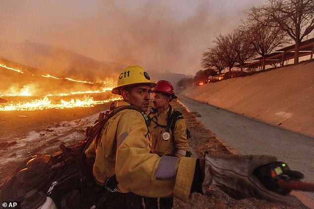 Heroic first responders were alerted to the latest fire on the upper Los Angeles-Ventura County border, which is rapidly spreading through the West Hills and invading homes in nearby Calabasas and Hidden Hills.