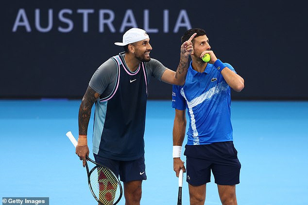 Kyrgios and doubles partner Novak Djokovic delighted the crowds in Brisbane on New Year's Day and believes the sport needs an injection of personality.