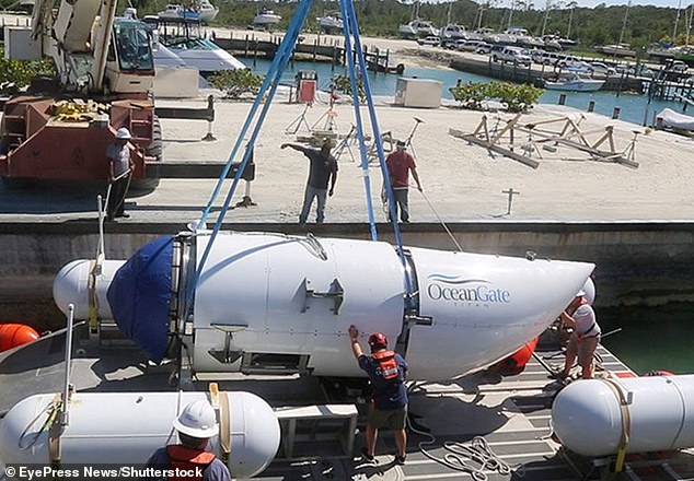 Rescuers searched thousands of square kilometers of the remote North Atlantic Ocean for the missing submarine