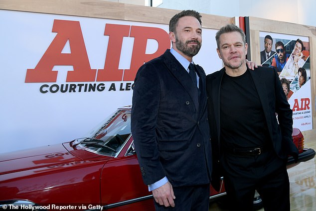 Matt Damon, who is also a producer on Kiss of the Spider Woman, is 