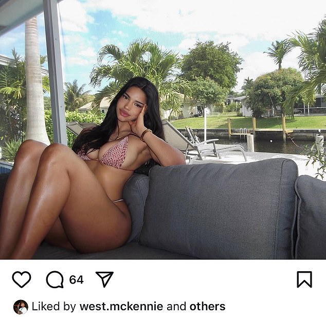 Her Instagram posts have caught the attention of sports stars like Weston McKennie