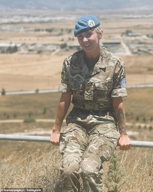 Leanne shared a glimpse into her life serving in the military, after keeping her Armed Forces career a secret from her fellow contestants on the show as part of her strategy to win.