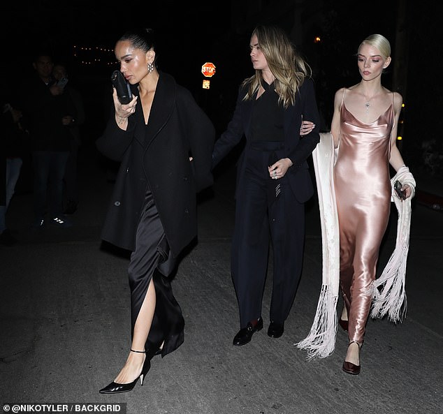 The actresses made sure to dress to impress for the star-studded party held at Chateau Marmont in Los Angeles.