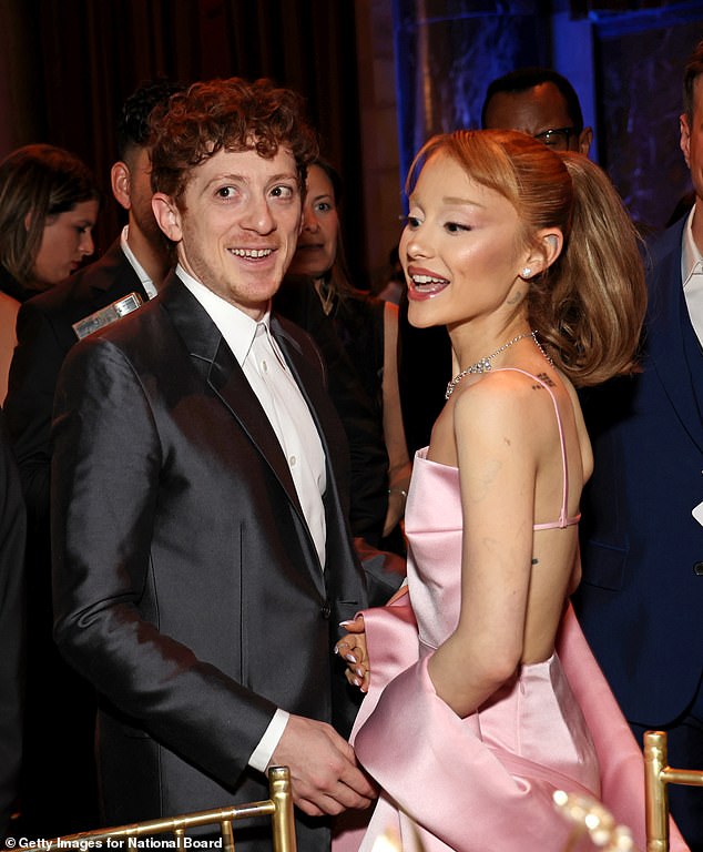 Ariana and Ethan enjoyed a date night at the awards party, after she recently attended the 2025 Golden Globes without him.