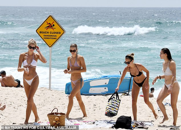 Warnings have been issued for 56 Sydney beaches that were deemed unsafe for swimming by the state government's water quality monitor on Friday, Beachwatch NSW.