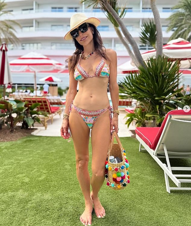 In December, Frankel donned another outfit while at Art Basel: 'The weekend in Miami wouldn't be complete without good friends, amazing food and a little sunshine!' ¿¿' wrote the mermaid