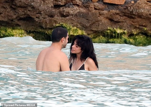 The couple put on a display of love as they enjoyed their holiday together and made their romance public