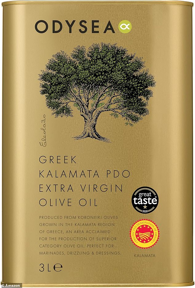 Olive oil bearing the 'Protected Designation of Origin' seal (below right) is more likely to have undergone extensive chemical testing before being exported.