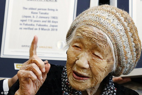 When Japanese Kane Tanaka died at age 119 in 2022, she was the oldest person in the world.