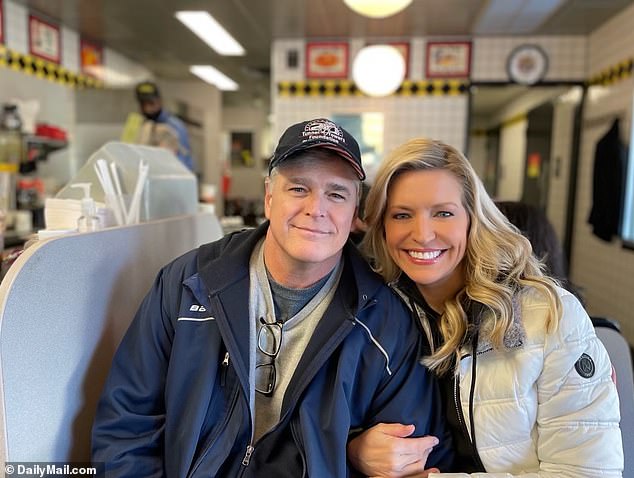 The couple, dubbed 'The First Couple of Fox', said they 'couldn't be happier' when they announced their engagement on December 27.