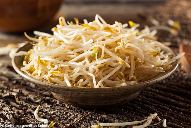 The food scientist would also recommend avoiding raw sprouts (stock image)