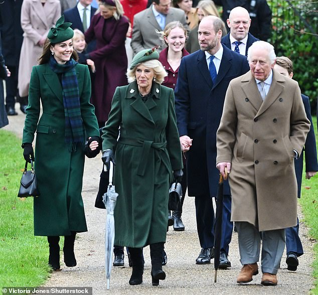 King Charles and Queen Camilla have paid tribute to their daughter-in-law Kate Middleton as she turns 43 today following an 'annus horribilis' last year while battling cancer.