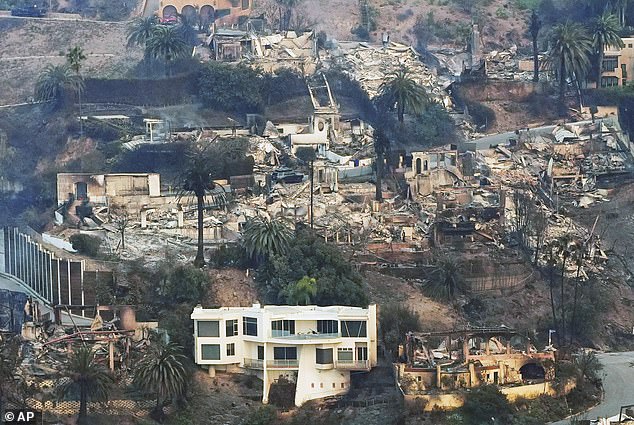 In Los Angeles, about 180,000 people have been ordered to evacuate, while another 200,000 have been put on alert and warned to consider fleeing their homes.