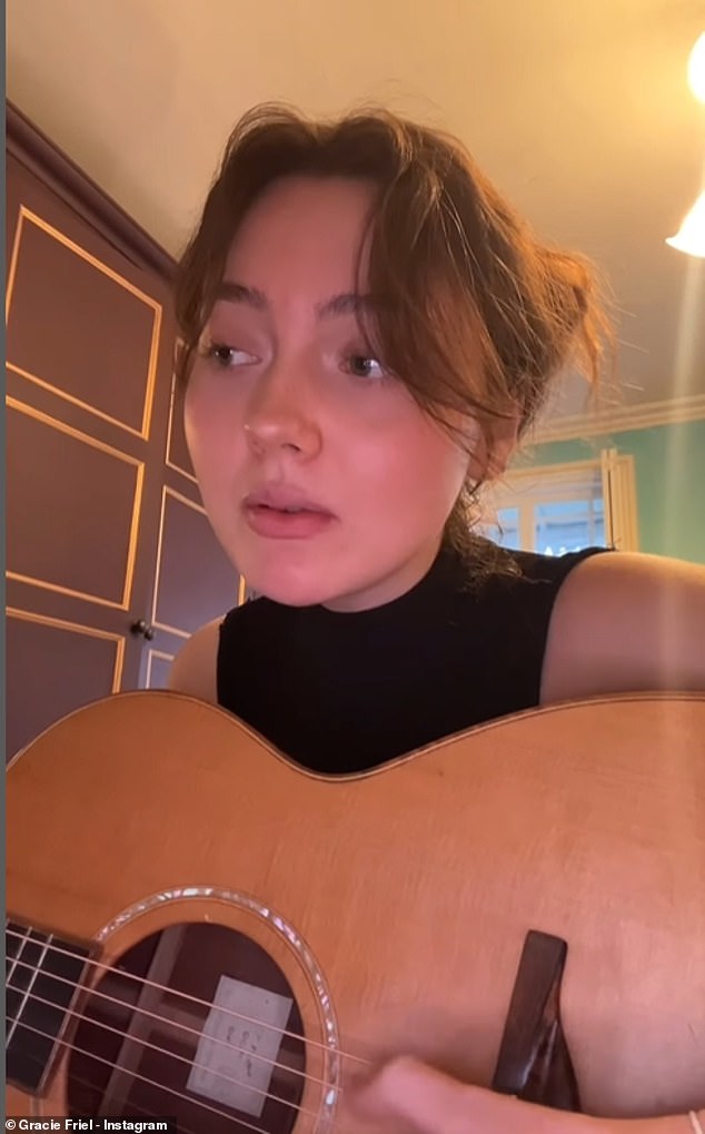 Gracie, 19, who Anna shares with actor David Thewlis, previously revealed she has no desire to pursue acting but is a talented singer and shares clips of her songs on Instagram.