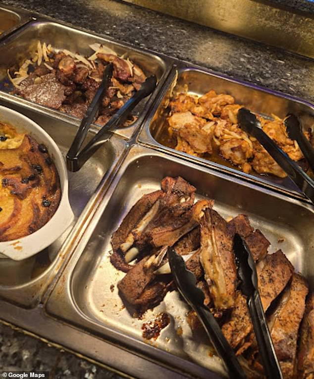 Food Star Sunshine in Melbourne's west said it would close permanently in a brief announcement posted on its website on Monday (buffet is pictured).