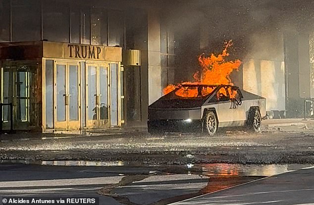 Livelsberger, 37, shot himself in the head seconds before an improvised explosive device detonated in the back of his rented car on New Year's Day outside the Trump International Hotel in Las Vegas