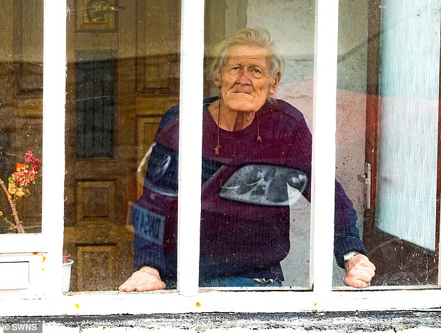 Alan Gosling (pictured), a retired engineer from Devon, contracted bird flu after his ducks, some of which lived inside his house, became infected in 2022.