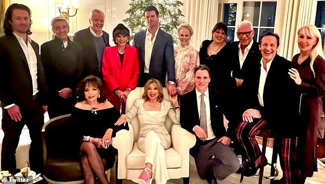 Collins raised eyebrows this week when she was pictured dining with MAGA-loving celebrities including James Woods and John Voight