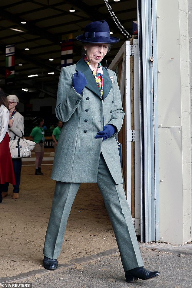 Zara's fall and encounter with the horse comes just six months after her mother, Princess Anne, was kicked in the head by a horse.