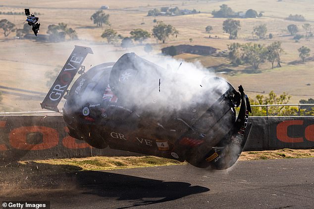 Bathurst 12 Hour Miracle As Driver Dodges Death In Horror Crash That