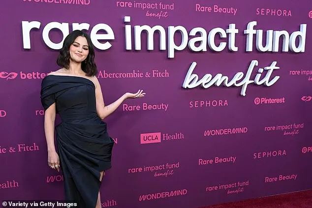 Selena Gomez Wears Jaw-dropping One-shoulder Frock At Her 2nd Annual Rare  Impact Fund Benefit In LA